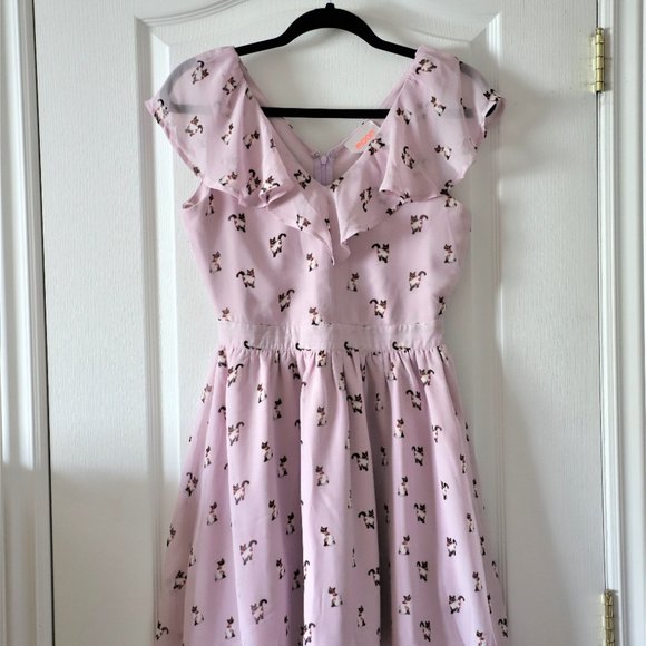 Lavender kitten dress from Boutique 1861 - Picture 6 of 6